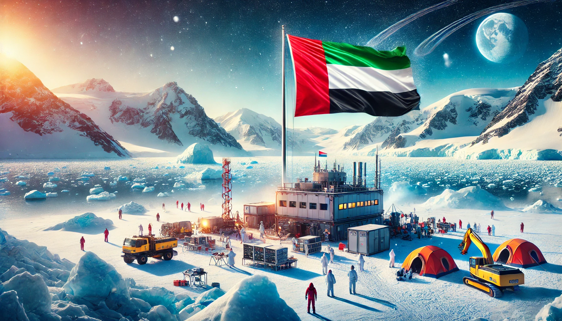 الإمارات العربية المتحدة تنضم إلى معاهدة أنتاركتيكا لتعزيز جهود البحث القطبي: فصل جديد في التعاون العلمي العالمي